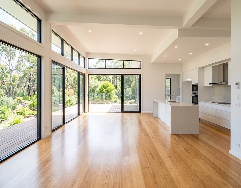 Bright professionally presented vacant residential interior