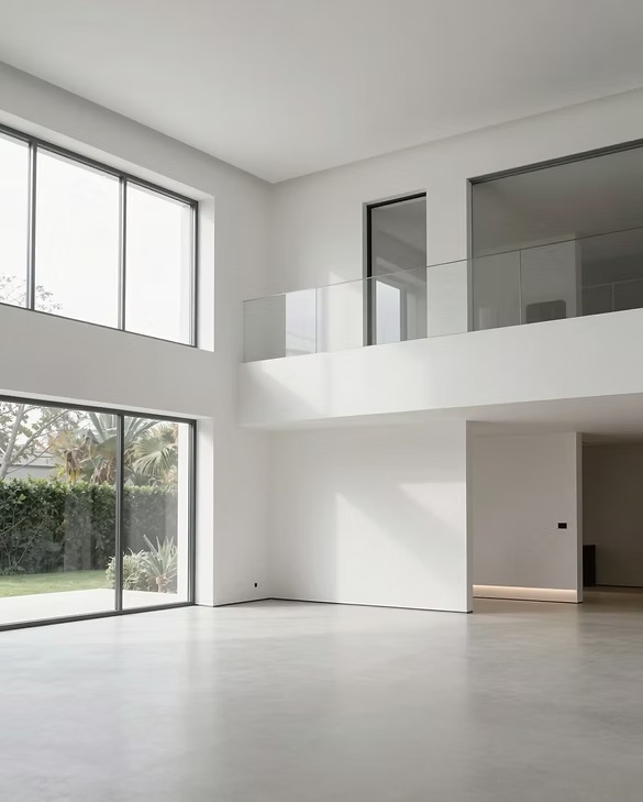 Newly completed residential property ready for handover