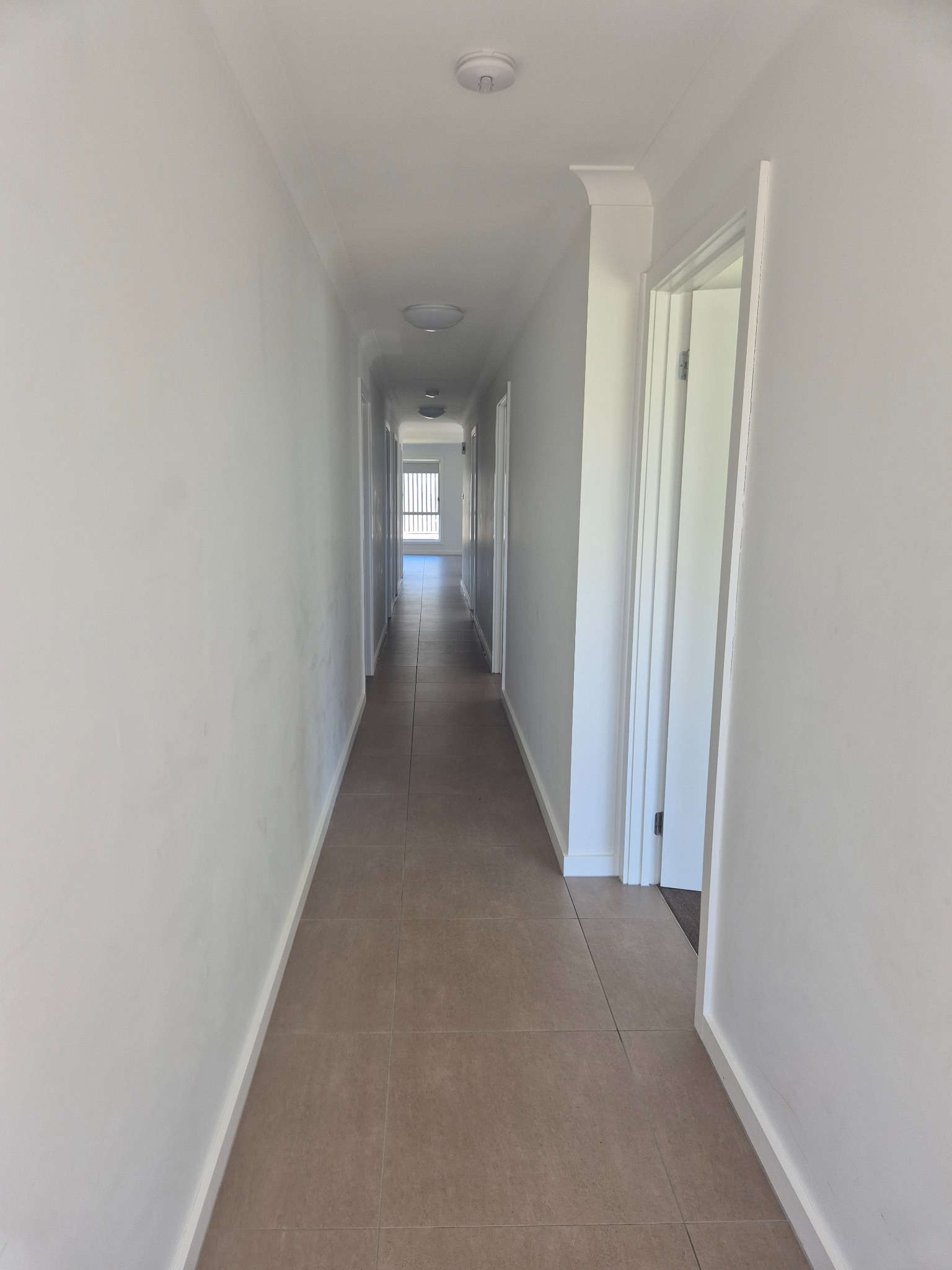 Completed property cleaning - hallway